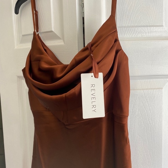 Revelry skye satin midi dress - Picture 4 of 5